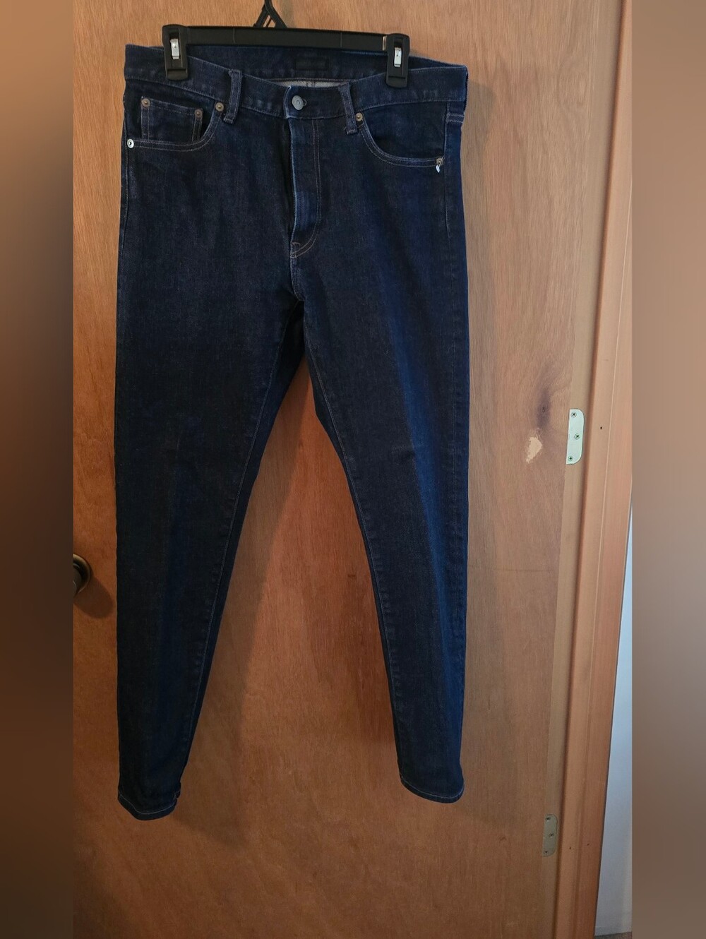 UNIQLO With Kaihara Selvedge Demin With Red Stitching Jeans